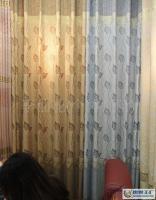 依夢(mèng)緣高檔飄葉色織提花染色布 熱銷窗簾布藝的精致之選